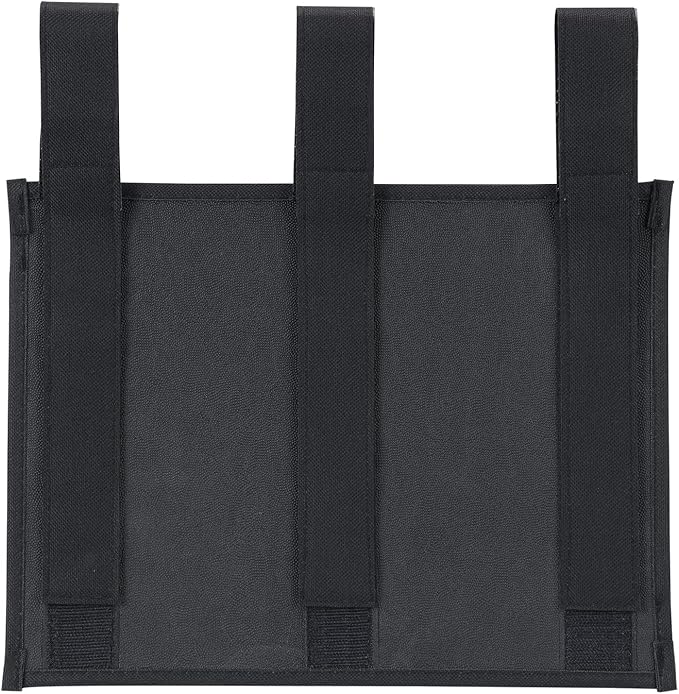 Falaku Hanging Bedside Caddy,Bedside Organizer Caddy for Bed Rails(Classic 4 Pockets-Black)