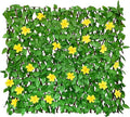 Sumery Expandable Fence Privacy Screen for Balcony Patio Outdoor,Decorative Faux Ivy Fencing Panel,Artificial Hedges (Single Sided Leaves)