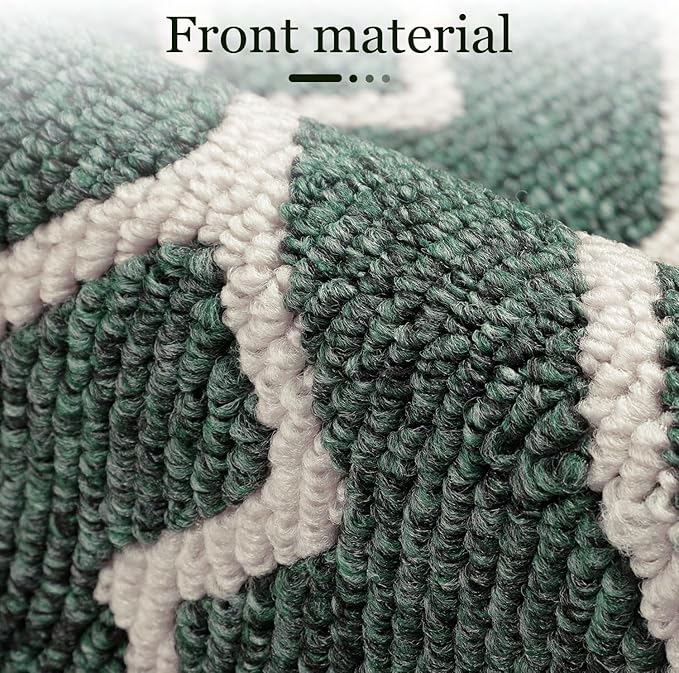 hicorfe Indoor Doormat,Front Back Door Mat Rubber Backing Non Slip Door Mats 20"x31.5" Absorbent Resist Dirt Entrance Doormat Inside Floor Mats for Entryway Washable Low-Profile(Teal)