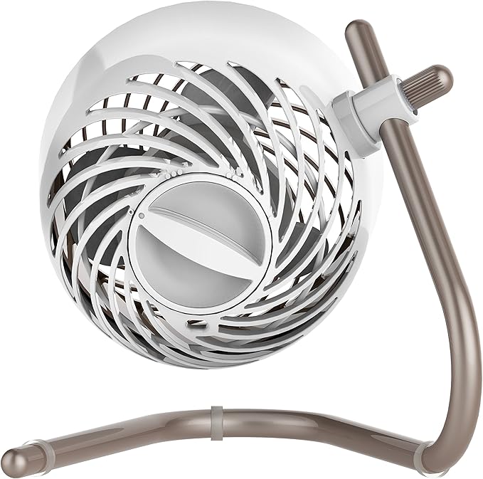 Vornado Pivot Personal Air Circulator Fan, 6-inch, Quiet Portable for Travel, 3 Speed Settings, Targeted Cooling Airflow, 360-Degree Adjustable Axis, Fan for Bedroom, Office, And Desktop, Copper
