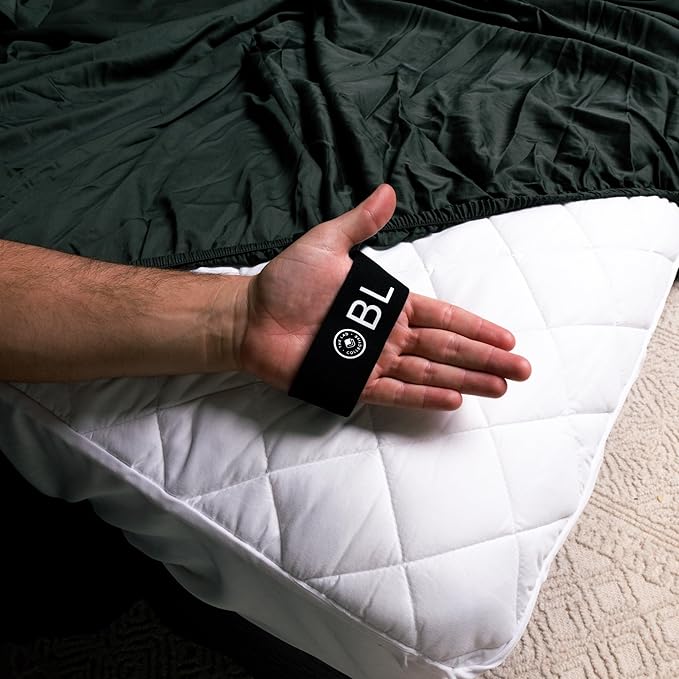 THE LAD COLLECTIVE 2.0 Bedding Set, Comfortable, Soft & Easy-to-Use 4 Piece Cotton Sheet Set, Twin XL Size, Mossman