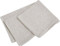 Oubonun 100% Jersey Cotton Body Pillow Cover with Zipper - Luxury Soft Removable Pillow Case - Long Fuzzy - Knitted (Cream, 21"X54")