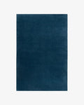 Hand-Tufted Wool Runner Area Rug – Soft Premium Wool Carpet for Living Room, Bedroom & Home Décor – 3X16 ft| Deep Blue – Durable, Non-Slip Backing, Handcrafted Rug