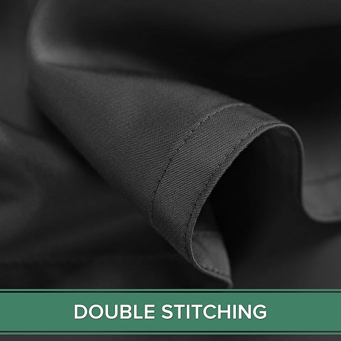 Pure Bamboo Twin Sheets, Genuine 100% Organic Viscose Derived from Bamboo Bed Sheet Set, Luxuriously Soft & Cooling, Double Stitching, 2 Year Quality Promise (Twin, Black)