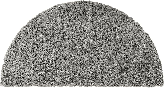 Unique Loom Solid Shag Collection Area Rug (3' 1" x 6' 1" Hearth Cloud Gray)