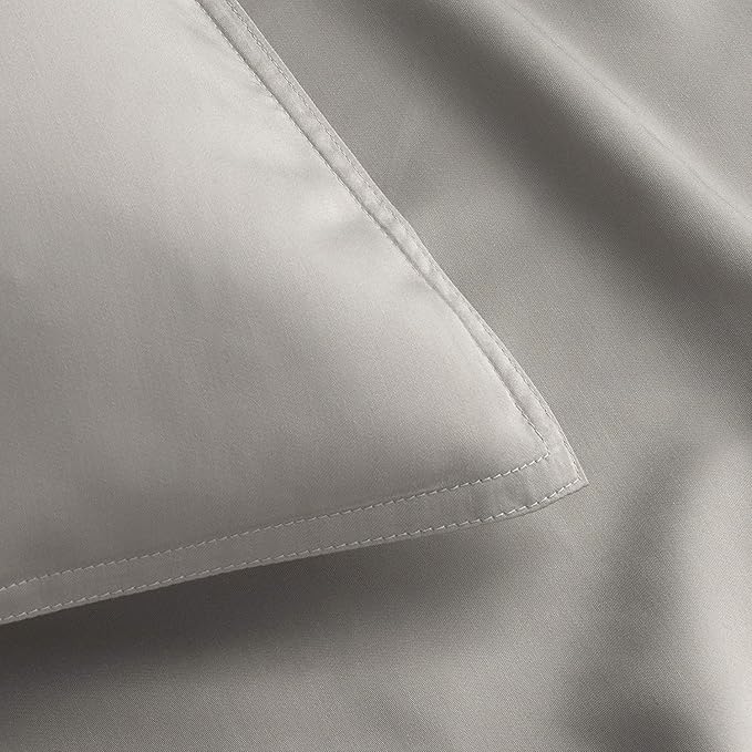 Pure Bamboo Full Sheets, Genuine 100% Organic Viscose Derived from Bamboo Bed Sheet Set, Luxuriously Soft & Cooling, Double Stitching, 2 Year Quality Promise (Full, Stripes)
