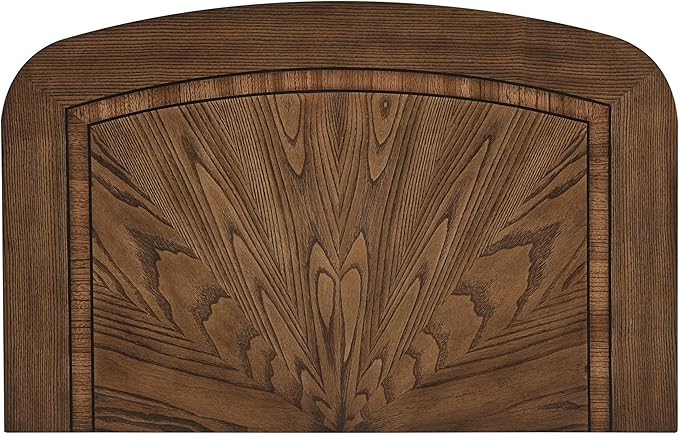 HKHUASEN Traditional Nightstand with 2 Drawers, Dark Brown Finish, Elegant Design for Bedroom Storage and Formal Bedside Cabinet