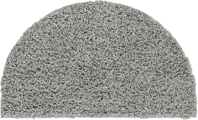 Unique Loom Solid Shag Collection Area Rug (2' 2" x 3' 7" Hearth Cloud Gray)