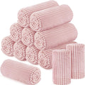 Buryeah Flannel Throw Blanket Bulk 50 x 60 in Sleepover Blanket Outdoor Wedding Throw Lightweight, Oeko-tex Standard 100 Certified for Sofa Homeless Gifts(Light Pink)