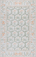 Gertmenian Indoor Boho Area Rug | Home Decor for Entryway, Bedroom, Living Room, Office, Kitchen | Non Slip, Soft, Printed Accent Rugs | Vela, Ivory, 3x5 Small, 24609