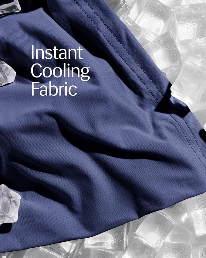REST® Evercool®+ Top Sheet, Cali King/King Size, Midnight Blue, 104"X108" (1 Flat Sheet only)