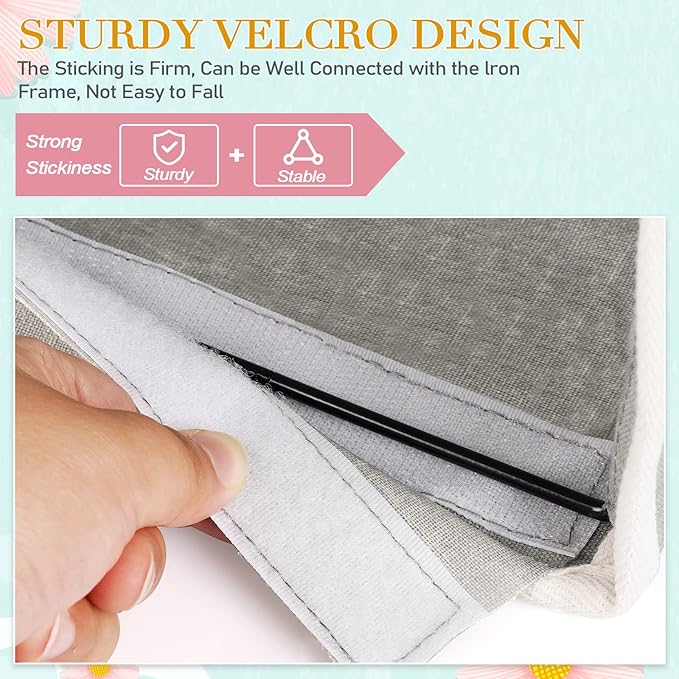 Ozzptuu Bedside Storage Caddy/Bedside Hanging Storage Bag for Headboards Bunk Beds Dorm Rooms Book Phone Magazine Holder (2PC Grey)