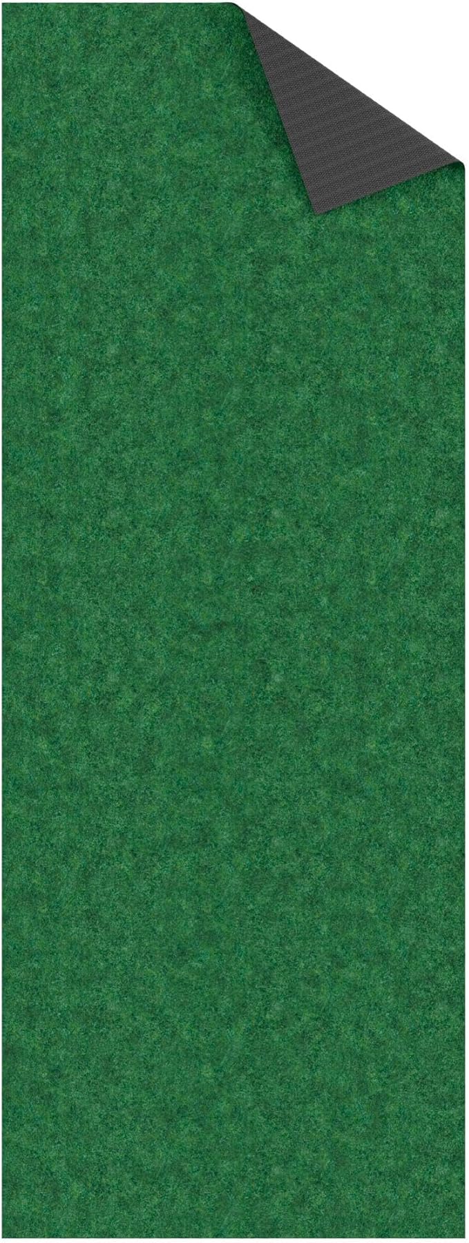 Ottomanson Mud Mat 2' x 2'7" Entryway Rug - Non-Slip Scraper Doormat for Muddy Paws, Dirt Trapping Indoor/Outdoor Mat for High-Traffic Areas, Kitchen, Garage, Patio, Green