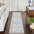 Runner Rug 2'x8' Western Washable Non-Slip Runners for Hallways Kitchen Entryway Laundry Room Modern Carpet Hallway Runner Checkered