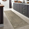 vivorug Runner Rug 2'x8' Vintage Washable Non-Slip Runners for Hallways Kitchen Entryway Laundry Room Carpet Hallway Runner Olive