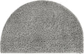 Unique Loom Solid Shag Collection Area Rug (2' 7" x 4' 1" Hearth Cloud Gray)