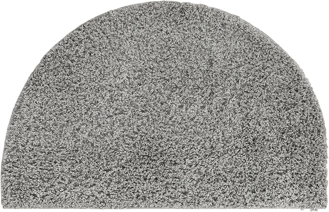 Unique Loom Solid Shag Collection Area Rug (2' 7" x 4' 1" Hearth Cloud Gray)