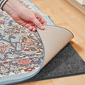 Waterproof Rug Pad, Thick 2x10 Ft Under Area Rug Carpet Pad, Non Slip Rug Pads for All Floors and Hardwood Floors Finishes, Keep Carpets in Place Soft and Prevent Rug from Wrinkling or Buckling