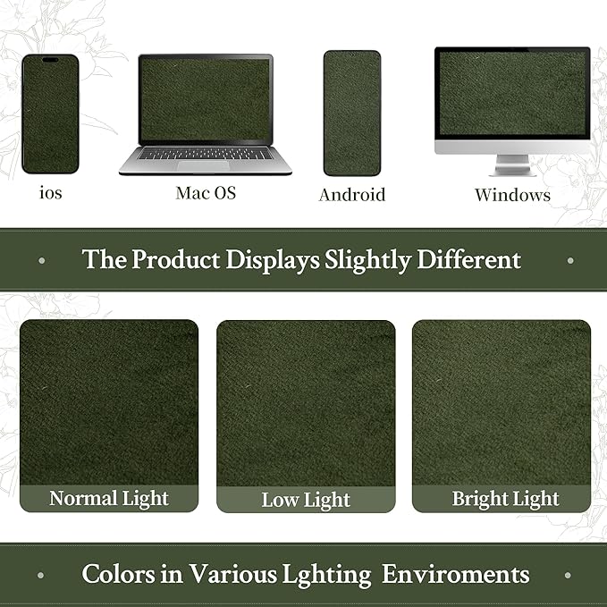 LAMIT Olive Green Velvet Curtains 72 Inch for Living Room, Luxury Thermal Insulated Blackout Curtains Room Darkening Christmas Back Tab and Rod Pocket Window Drapes for Bedroom, 2 Panels, 52 x 72 Inch