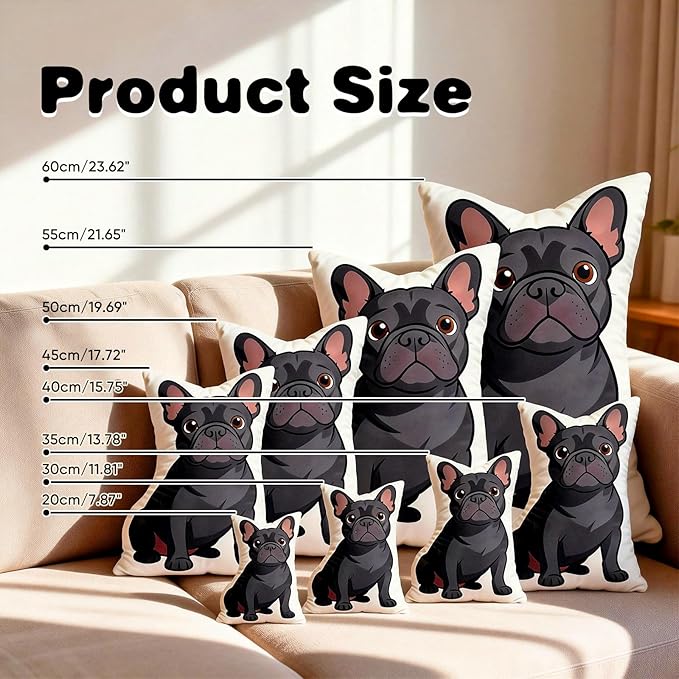 VEELU Custom Face Pillow Personalized Photo Body Pillows 3D Printing Head Body Shaped Pets Plush Stuffed for Home Sofa Decor Funny Valentine's Day Gag Gifts for Couples/Him/Her (Cartoon pet Pillow)
