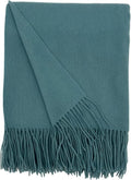 Alashan Cashmere Blend Ripple Finish Woven Throw (Lakeshore)