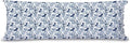 Chinoiserie Dachshund 20x54inch Body Pillows Decorations Covers, Blue and White Dog Grandmillennial Decorative Long Hug Throw Pillow Covers Pillowcases for Bed Couch