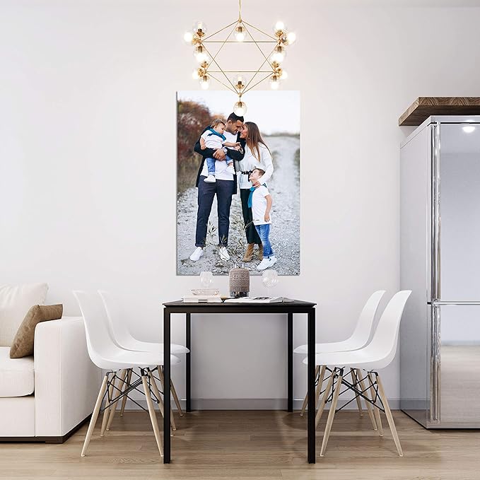 TreeDeal Custom Canvas Prints with Your Photos - Kids Personalized Poster Wall Art - Personalized Canvas Pictures Canvas Wall Art for Home Decorations (32'' x 48'')