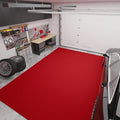 Ottomanson 6'6" x 55' Hallway Runner with Scraper Pile Extra Durable Non-Slip Rug Mat for Indoor & Outdoor Use - Ideal for Kitchen, Entryway, Patio & Garage - High-Traffic Carpet, Red