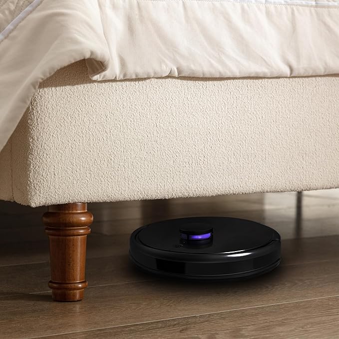 King Size Upholstered Bed Frame, Harper 54" Tall Headboard Platform Beds, Wingback Headboard Bedframes/No Box Spring Needed/Easy Assembly/Elegant Simplicit, Beige Boucle