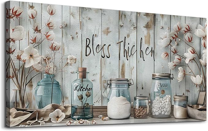 ERQINHUA Large Wall Decor Canvas Wall Art For Bedroom Living Room Decor Kitchen And Dining Room Painting Artwork Print For Home Decor Room For office Farmhouse Room Decoration Aesthetics 30x60 In