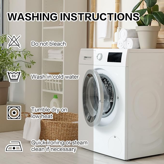 Soundproof 3-in-1 White 100% Blackout Curtains Thermal Insulation for Bedroom Living Room Grommet Curtains for Winter 1 Panel 50x84 Inch