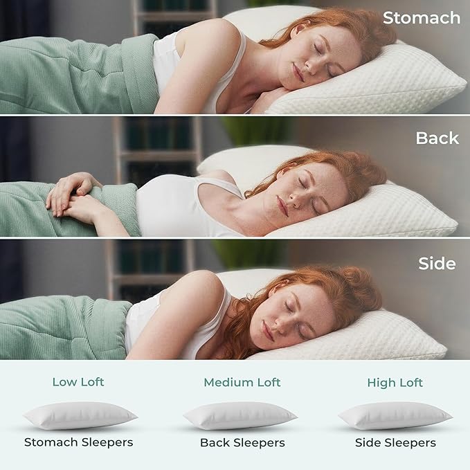 Snuggle-Pedic Body Pillow for Side Sleepers for Adults - Full Body Maternity Pillow Support Legs, Belly & HIPS - Shredded Memory Foam & Cooling Pregnancy Pillow Cover - 20x54 White