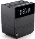 Soundfreaq Sound Rise II, SFQ-16: Bedside Alarm Clock Radio & Bluetooth Speaker, with Large Display Screen, FM Radio, Fast USB Charging, and Nature Sound