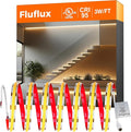 3000K COB LED Strip Lights Warm White, 24V DC Premium Tape Light with Strong 3M VHB Tape, CRI 95, UL Listed, Cuttable, Dimmable, for Panels, Artwork, Highlighting (NO Power Supply)