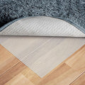 Silicone Non-Slip Rug Pad, Anti Skid Thin Area Rug Pad Gripper, Under Carpet Rug Mats for Hardwood Surface Floors, Keep Rugs in Place-4x6 Ft