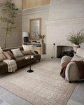Loloi Amber Lewis Bexley Collection BEX-06 Natural/Taupe 4'-0" x 6'-0" Accent Rug Neutral, Textured, Living, Bedroom, Dining, Carpet