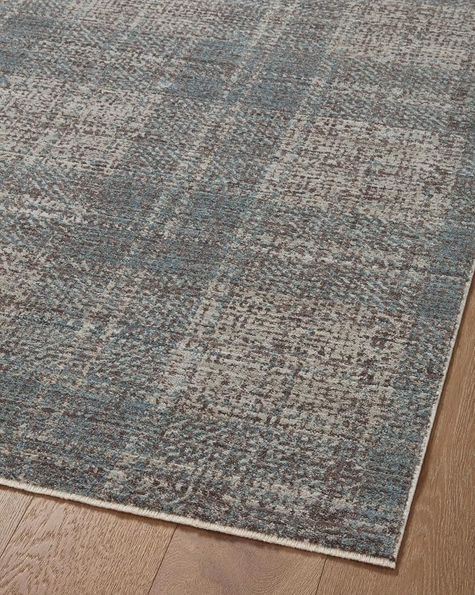 Loloi Angela Rose Ember Collection EMB-09 Denim/Charcoal 2'-7" x 7'-6" Runner Rug