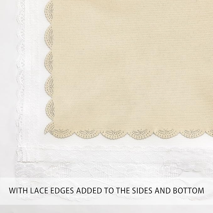 XiDi Curtains for Bedroom Decor Beige34/54/1