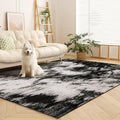 Area Rugs 6x9 Rug for Living Room - Machine Washable Neutral Modern Abstract Soft Rugs for Dining Room Floor Non-Shedding Carpets for Bedroom Farmhouse Home Office