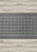 Non Slip Washable Carpet Runner Rug with Rubber Backing, Custom Floor Mat for Kitchen Hallway Stairs Bedroom Bathroom Entry, Grey, Your Choice of Length, 26 Inch X 2 feet, Doormat