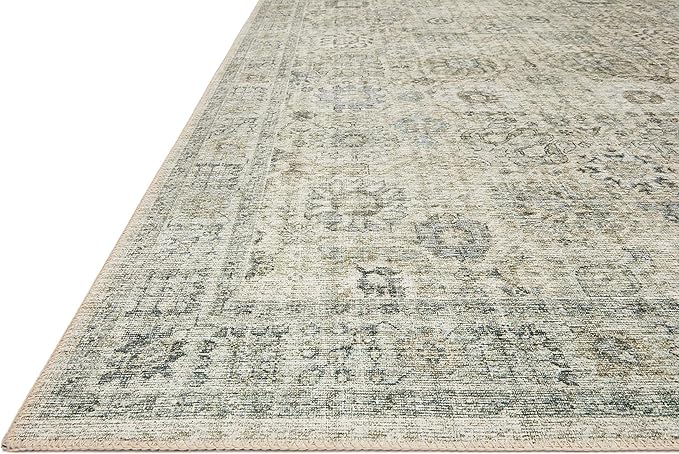 Loloi Skye Collection SKY-14 Natural/Sage 2'-3" x 3'-9" Accent Rug