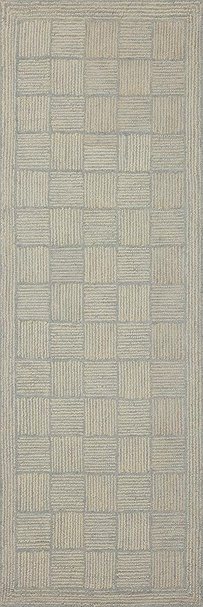 Loloi Chris Loves Julia Francis Collection FRA-03 Silver/Sky 11'-6" x 15' Area Rug