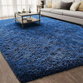 Ophanie 6x9 Navy Blue Rugs for Living Room, Large Fluffy Carpet, Fuzzy Plush Shag Comfy Soft, Non-Slip Indoor Floor,for Kids Boys Girls Dorm, Bedroom, Playroom, Home Decor Aesthetic