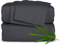 Pure Bamboo Twin XL Sheets, Genuine 100% Organic Viscose Derived from Bamboo Bed Sheet Set, Luxuriously Soft & Cooling, Double Stitching, 2 Year Quality Promise (Twin XL, Charcoal)