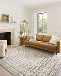 Loloi Rifle Paper Co. Eden Collection EDE-03 Lattice Ivory 2'-3" x 3'-9" Accent Rug feat. CloudPile™