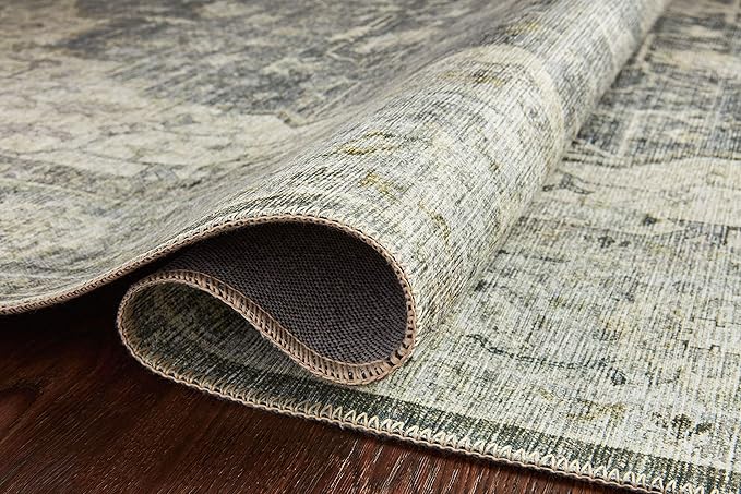 Loloi II Skye Collection SKY-12 Charcoal/Dove 7'-6" x 9'-6" Area Rug