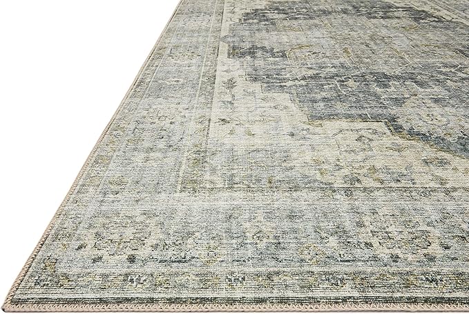 Loloi Skye Collection SKY-12 Charcoal/Dove 2'-0" x 5'-0" Accent Rug