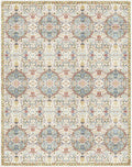 Gertmenian Indoor Bohemian Area Rug - 8x10 Large, Non-Shedding, Ideal for High Traffic in Living Room, Bedroom, Entryway - Moroccan, Beige/Sand, 26835