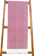 Alashan Cotton Acrylic Adirondack Herringbone Woven Throw - Throw Blanket - Brandywine