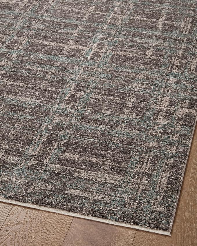 Loloi Angela Rose Ember Collection EMB-08 Espresso/Multi 18" x 18" Sample Rug